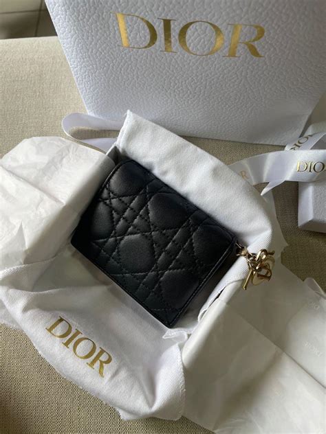 mini lady dior wallet|lady dior mini for sale.